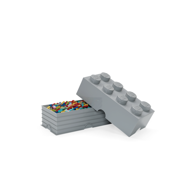 LEGO opbevaringskasse 8, medium stone grey