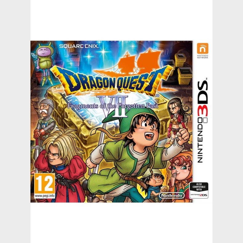 Dragon Quest VII: Fragments of the Forgotten Past - Nintendo 3DS - RPG