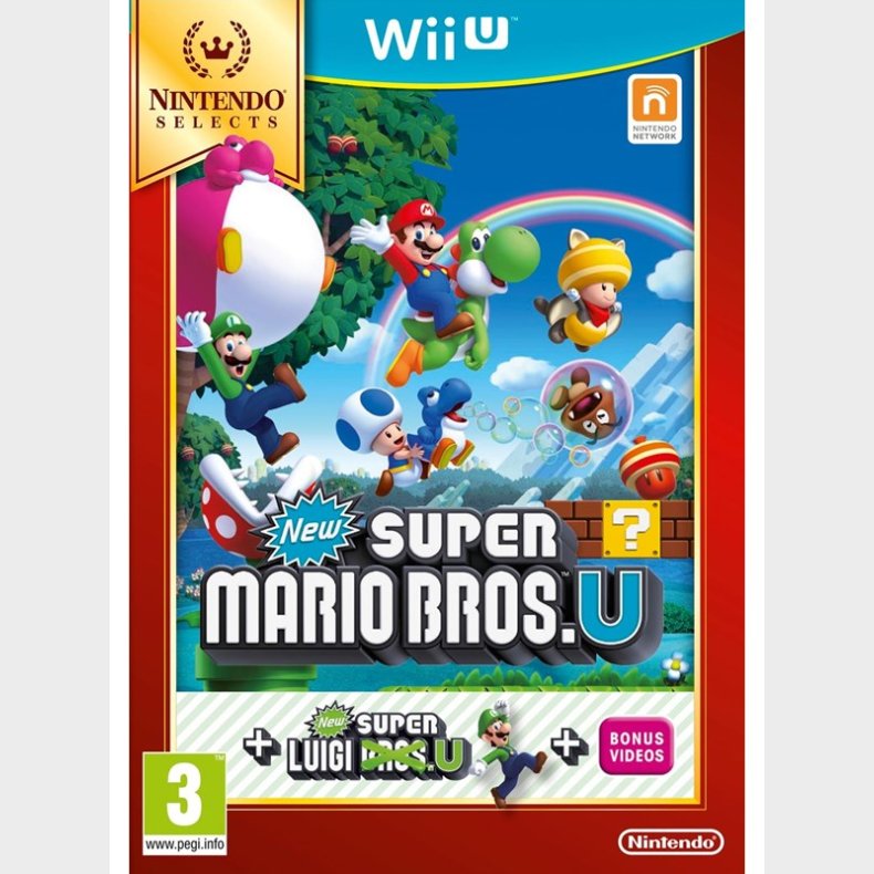 New Super Mario Bros. U + New Super Luigi U - Nintendo Wii U - Samlinger