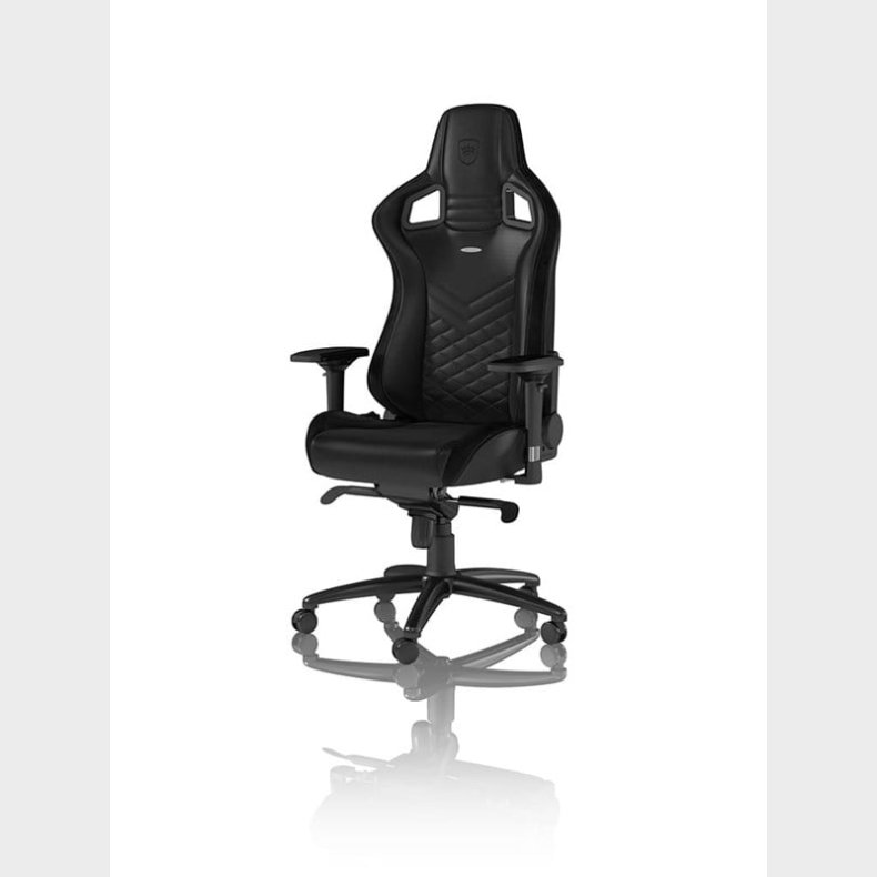 noblechairs EPIC Series - Black Gamer Stol - Sort - PU Lder - Op til 120 kg