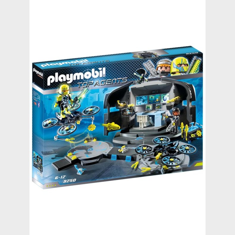 Playmobil Top Agents - Dr. Drone&apos;s kommandocenter