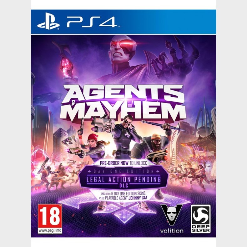 Agents of Mayhem - Day One Edition - Sony PlayStation 4 - Action