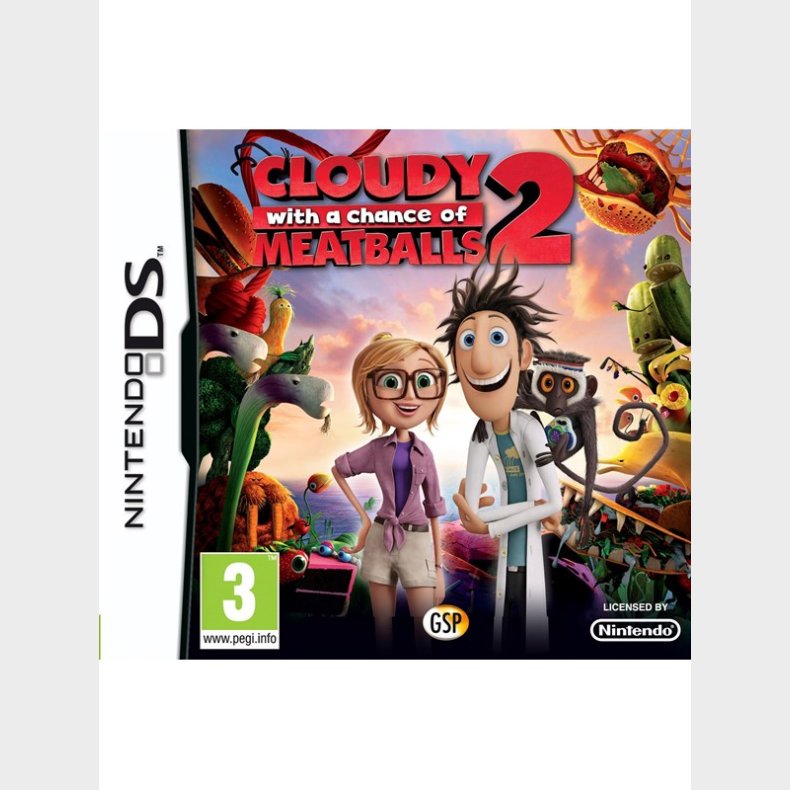 Cloudy with a Chance of Meatballs 2 - Nintendo 3DS - Action/Adventure