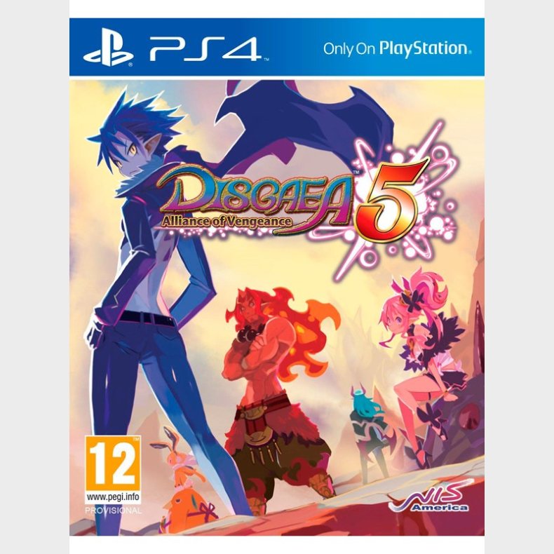 Disgaea 5: Alliance of Vengeance - Sony PlayStation 4 - RPG