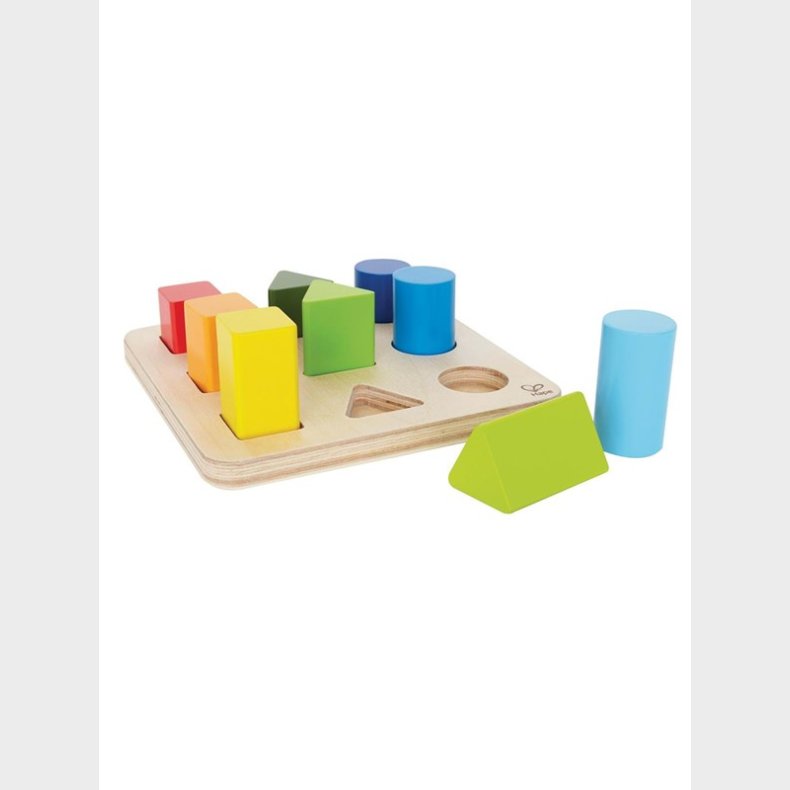 Hape Wooden Sorting Shelf Forms