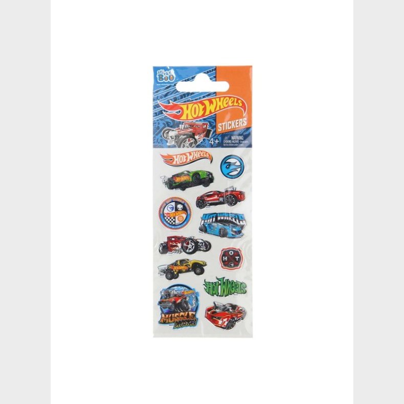 Hot Wheels Sticker Sheet