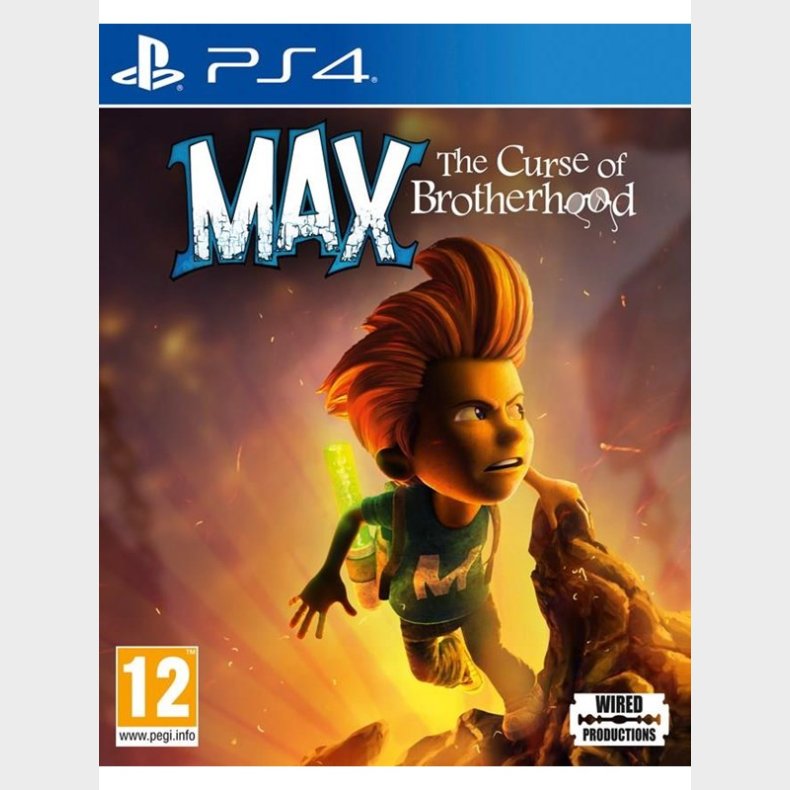 Max: The Curse of Brotherhood - Sony PlayStation 4 - Action/Adventure