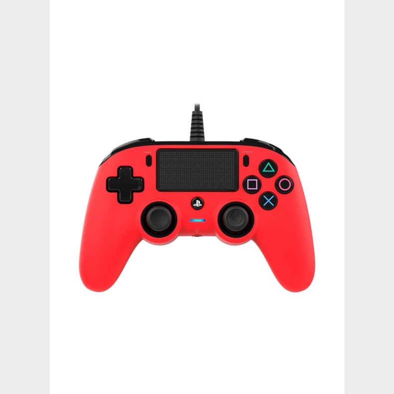 NACON Compact Controller Red - Controller - Sony PlayStation 4