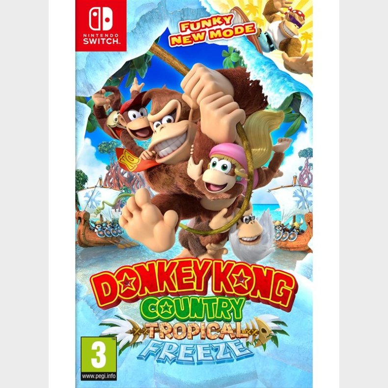 Donkey Kong Country: Tropical Freeze - Nintendo Switch - Platformer