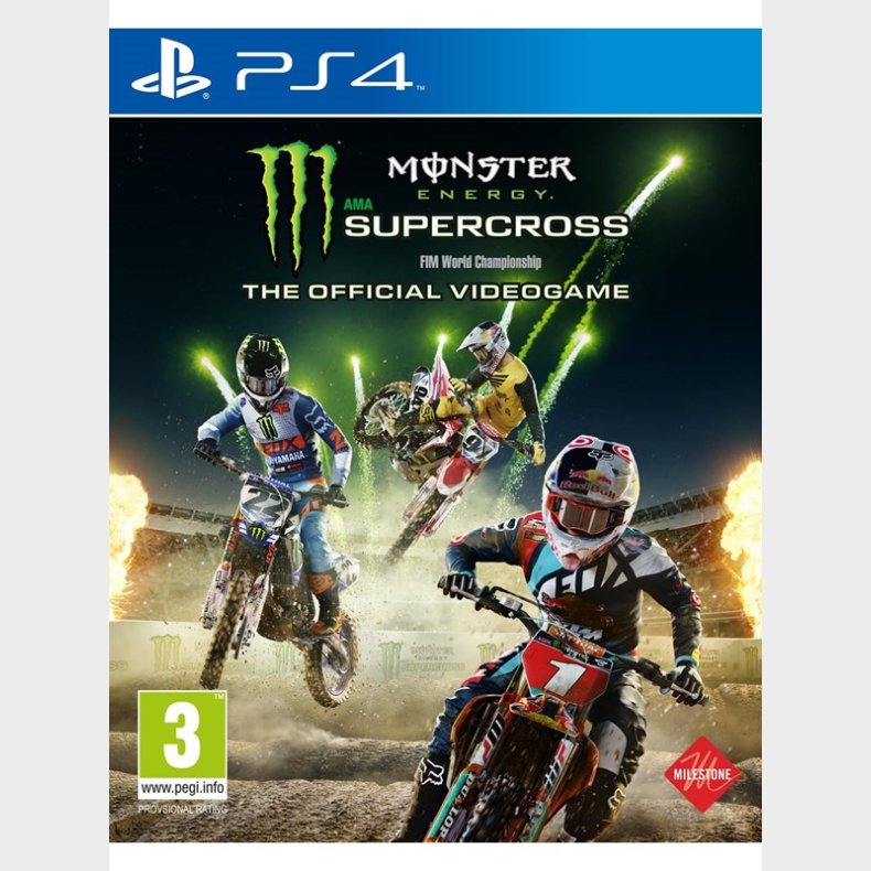 Monster Energy Supercross: The Official Videogame - Sony PlayStation 4 - Racing