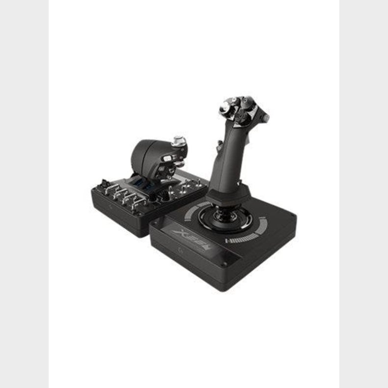 Logitech G Saitek X56 H.O.T.A.S. - joystick og speeder - kabling - Joystick and throttle - PC