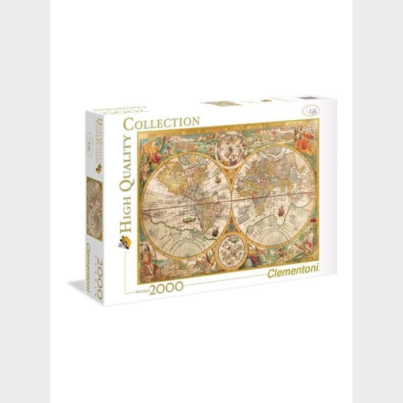 Clementoni 2000 pcs- High Quality Collection ANCIENT MAP