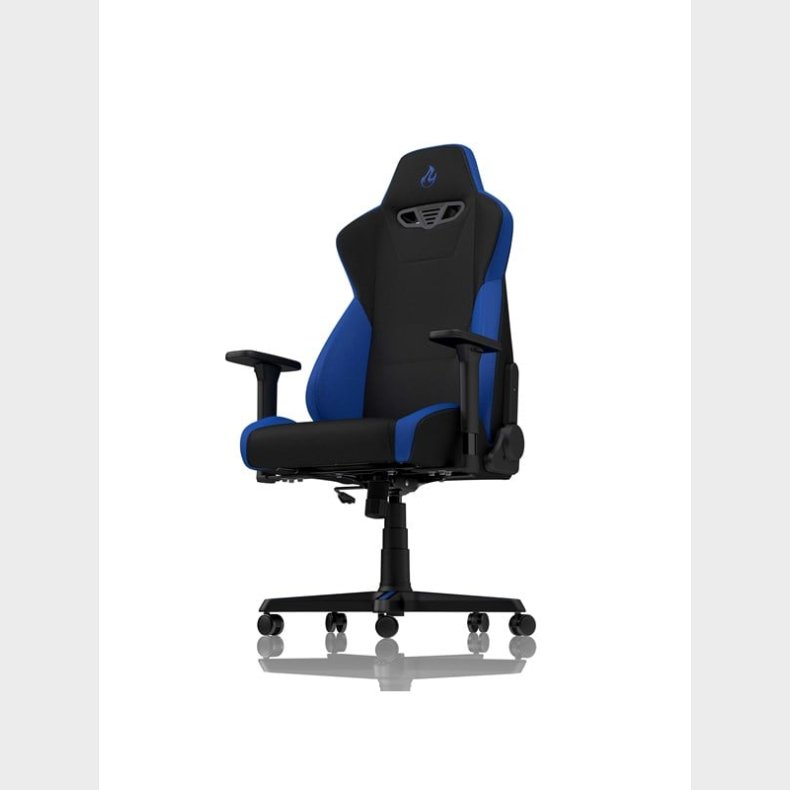 Nitro Concepts S300 Gaming Chair - Galactic Blue Gamer Stol - Sort / Bl - Stof - Op til 135 kg