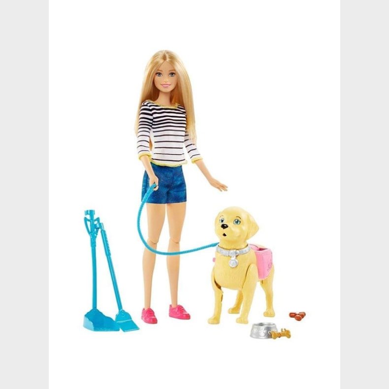 Barbie WALK &POTTY PUP DWJ68