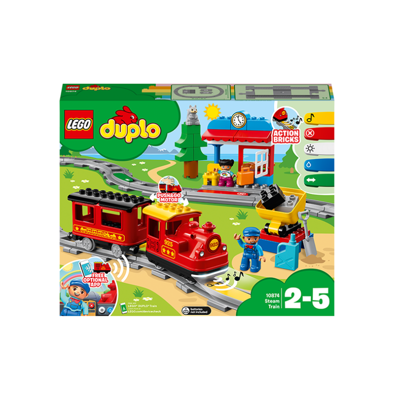 LEGO DUPLO 10874 Damptog