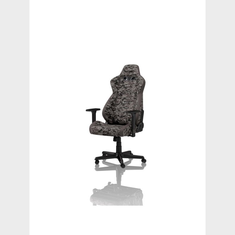 Nitro Concepts S300 Gaming Chair - Urban Camo Gamer Stol - Brun / Sort - Stof - Op til 135 kg