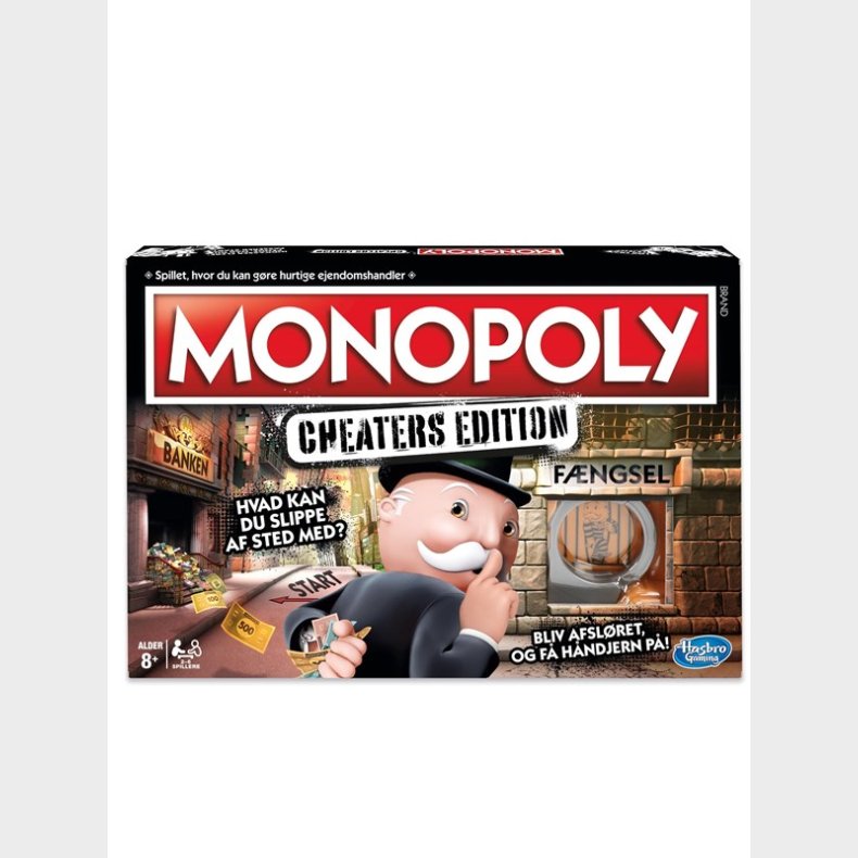 Hasbro Monopoly Cheaters Edition (Danish)