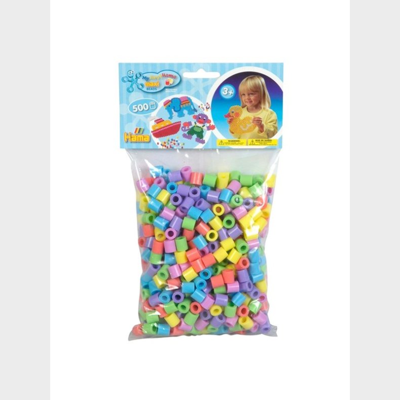 Hama Pastel Perler Mix-Maxi 500stk.