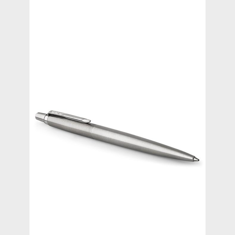 Parker Jotter kuglepen | rustfrit stl med detaljer i krom | medium spids bl blk