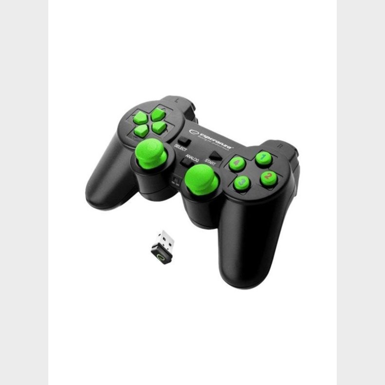 Esperanza GLADIATOR - Black/Green - Controller - PC