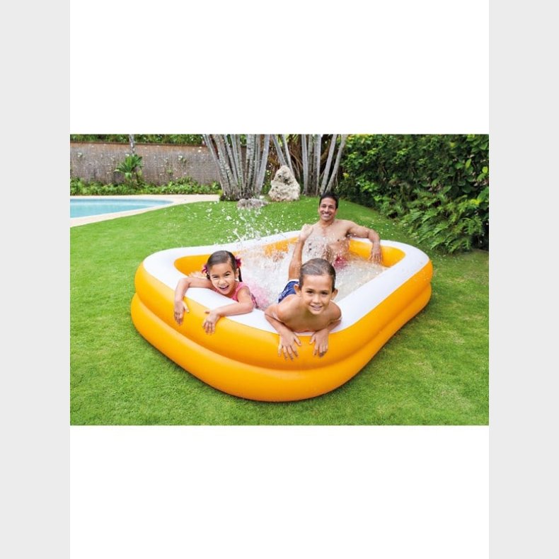 Intex Mandarin Swim Center Familiepool, 600L, 229x147x46cm