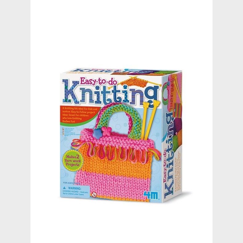 4M Knitting/Easy-to-do knitting