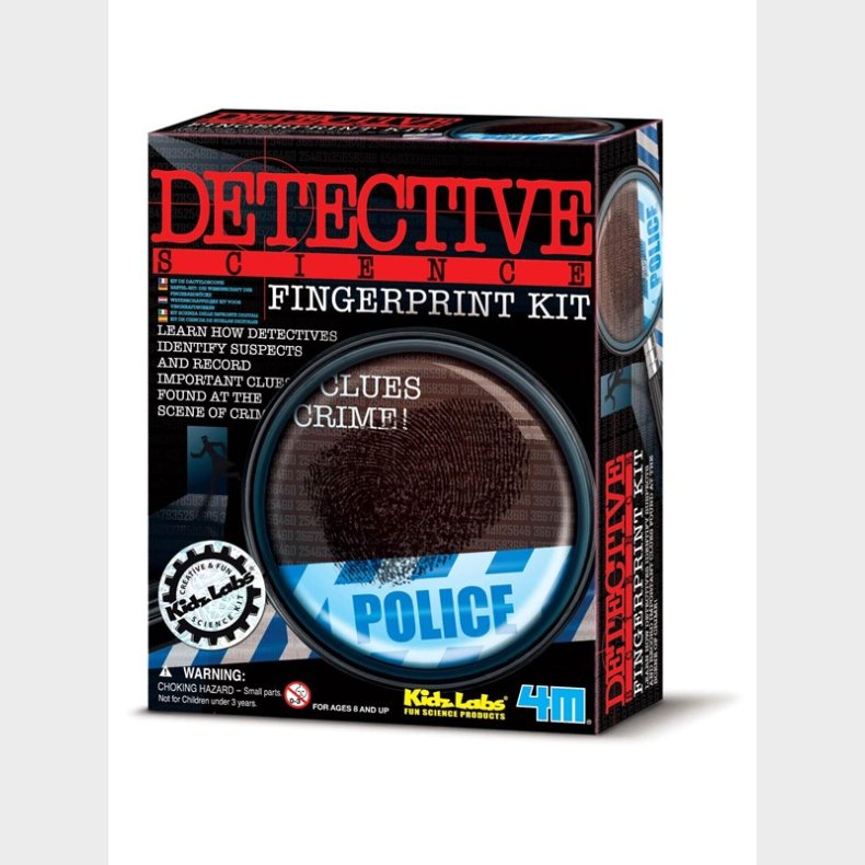 4M Kidz Labs/Finger print kit