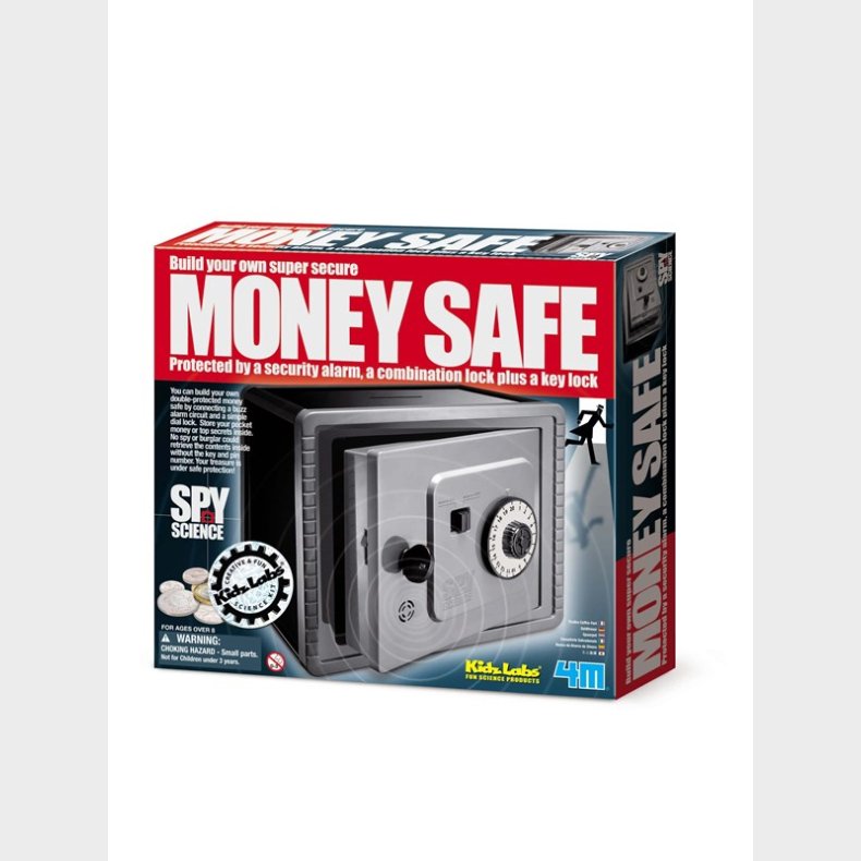 4M Kidz Labs/Buzz alarm money safe