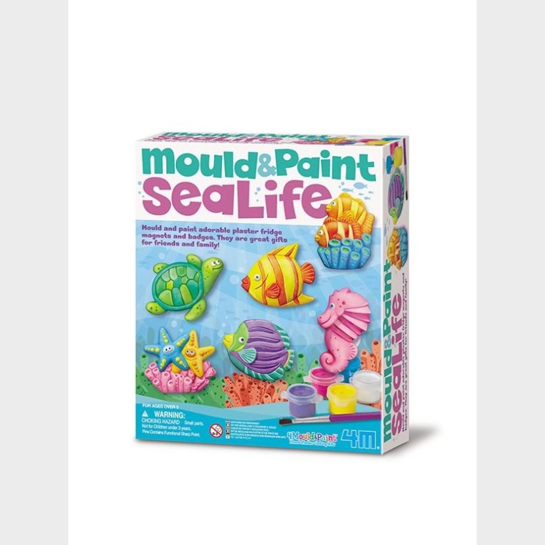 4M Mould &amp; Paint-Sealife--3511