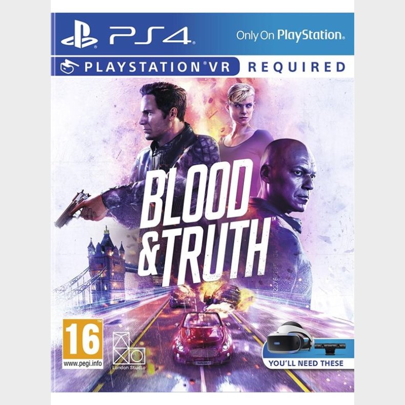 Blood &amp; Truth (PSVR) - Sony PlayStation 4 - Action