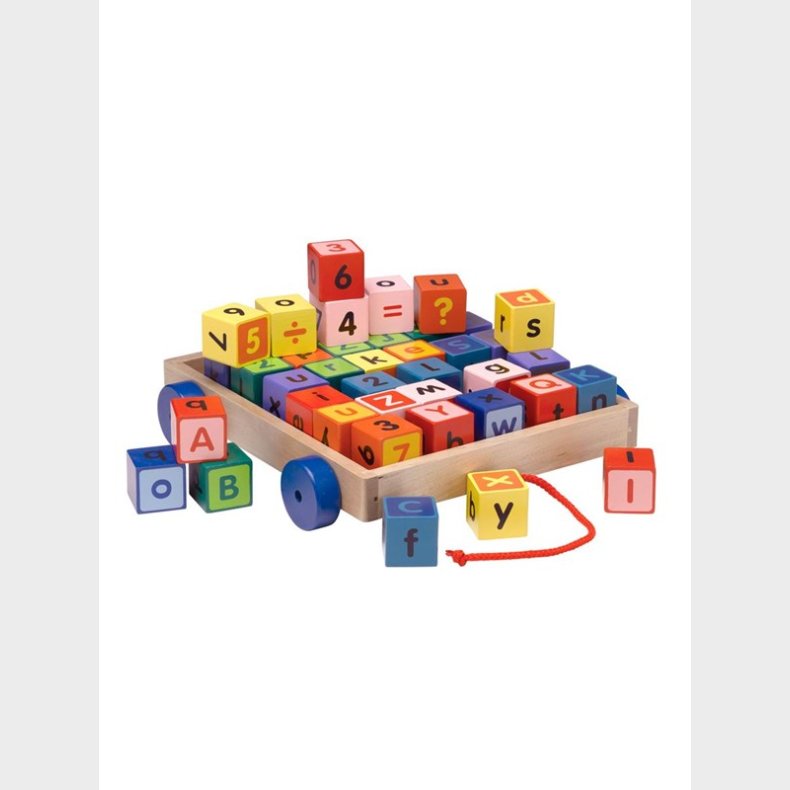 Krea Alphabet Block Wagon