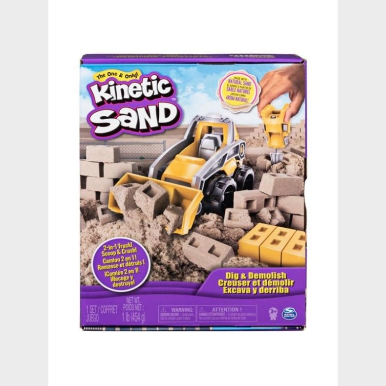 Kinetic Sand Grav og nedrivnings st