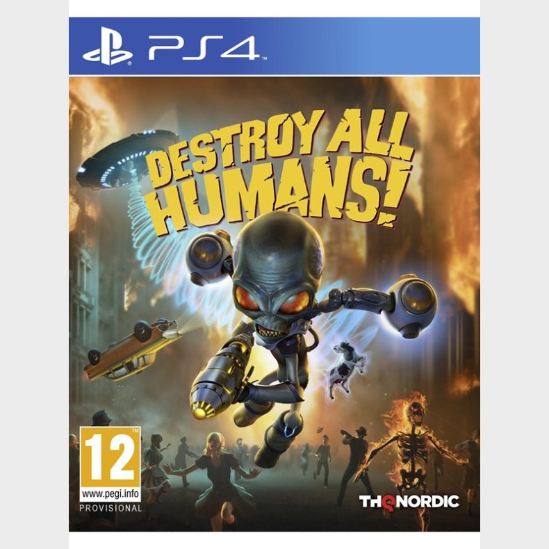 Destroy all Humans! - Sony PlayStation 4 - Action/Adventure