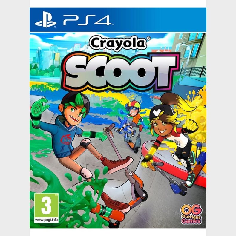 Crayola Scoot - Sony PlayStation 4 - Sport