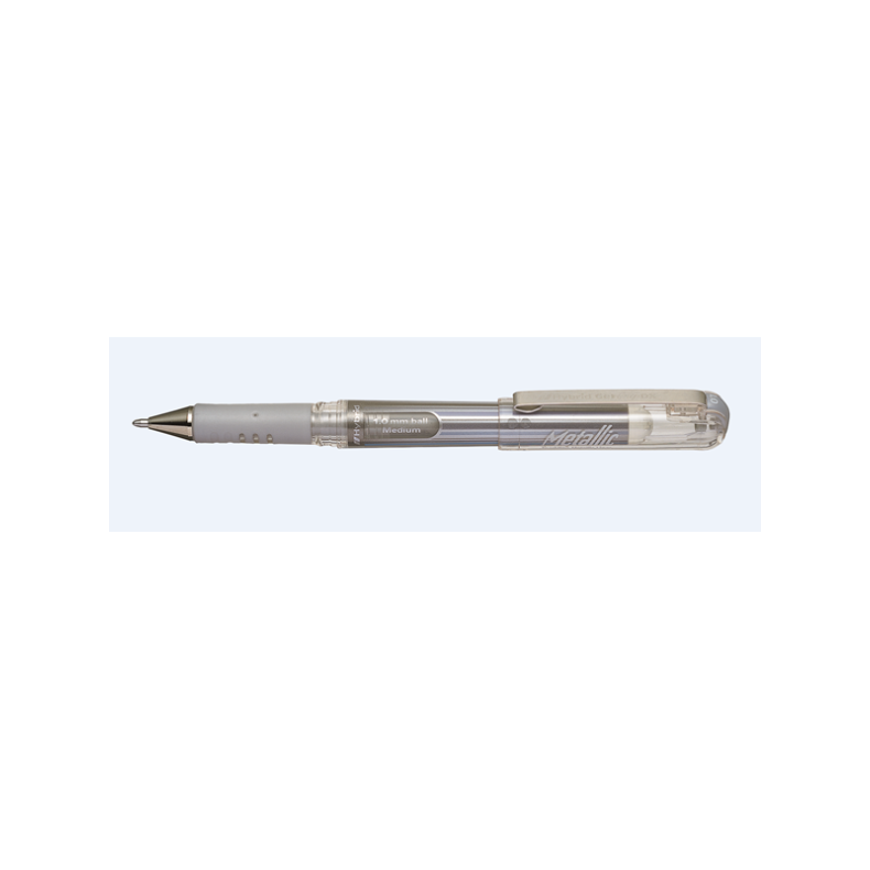 Pentel K230-ZO Hybrid roller 1 mm Silver - 12 pcs.