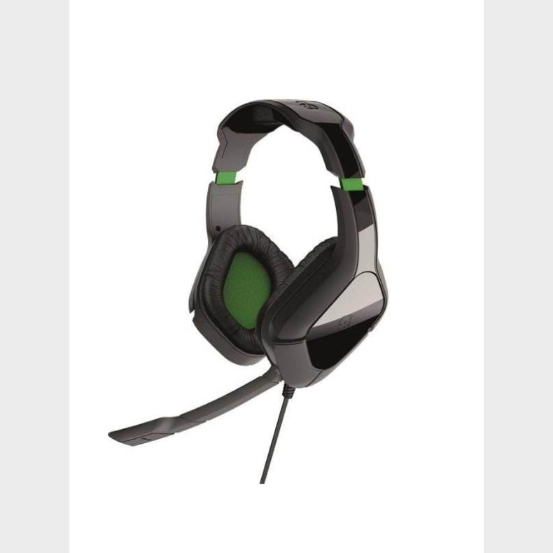 Gioteck HCX1 Xbox One Wired Stereo Headset - Black/Green