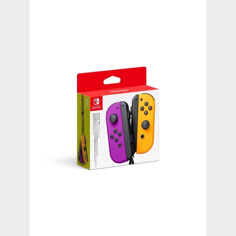 Nintendo Joy-Con (Pair) Neon Purple/ Neon Orange - Controller - Nintendo Switch