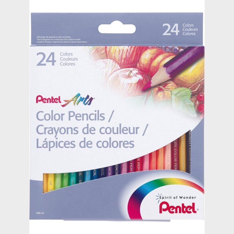 Pentel CB8-24U Color Pencils 24 pcs.