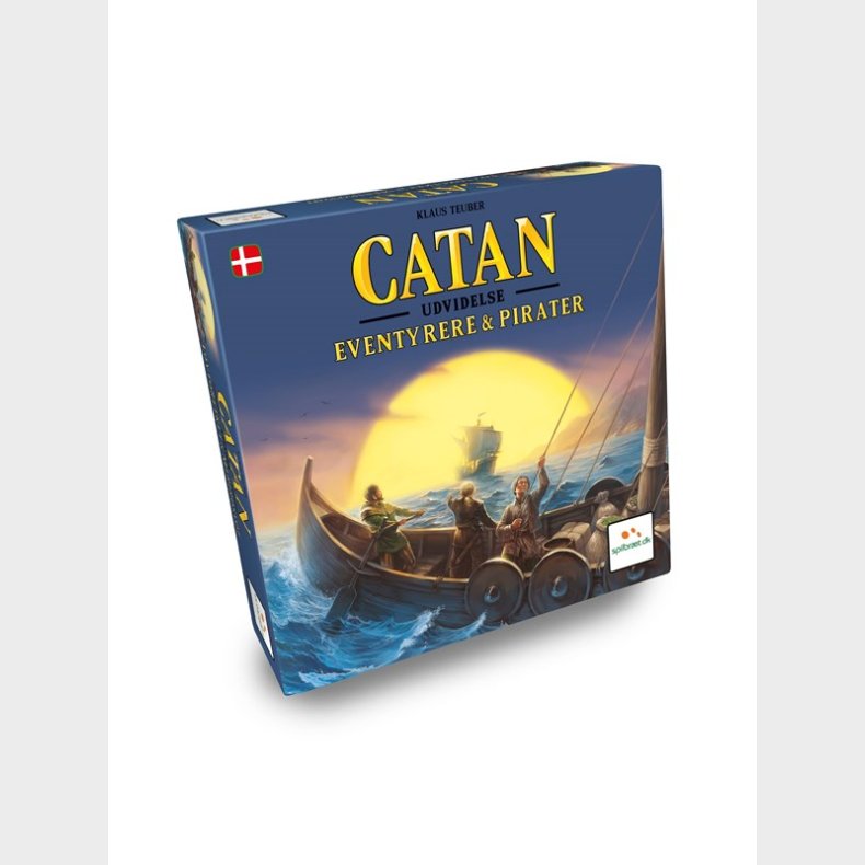 Kosmos Catan: Eventyrere &amp; Pirater (DA)