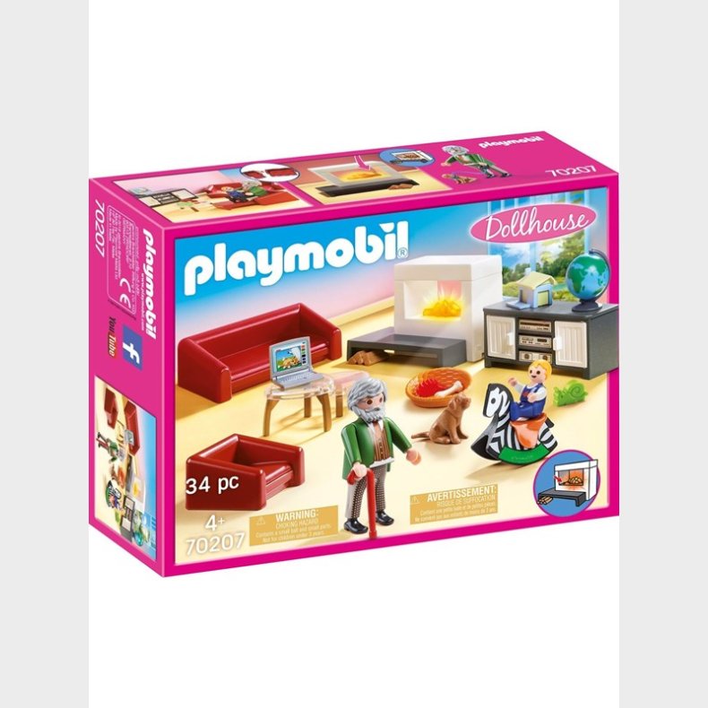 Playmobil Dollhouse - Komfortabel stue