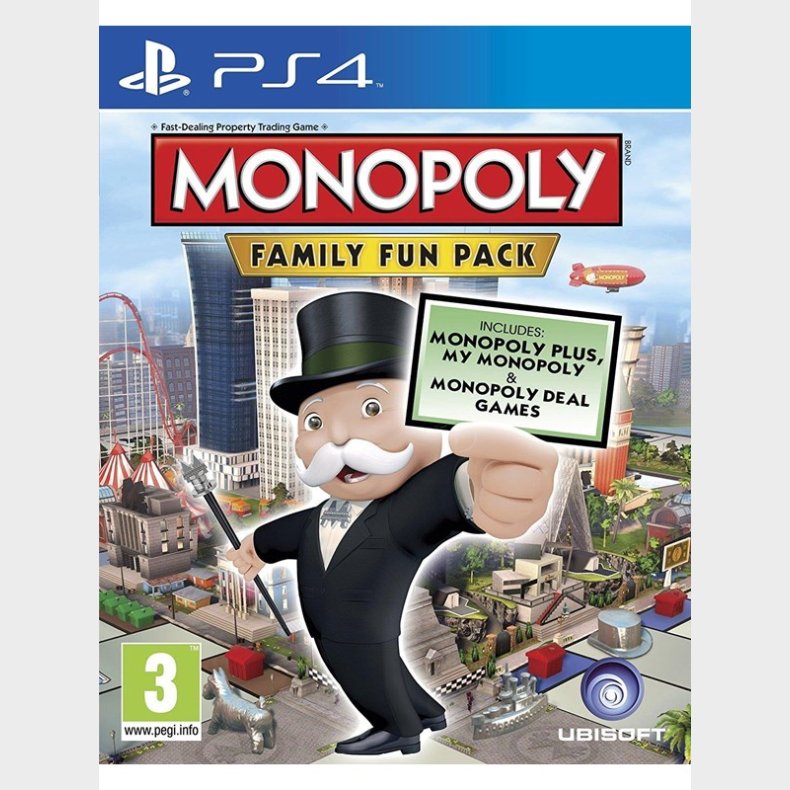 Monopoly: Family Fun Pack - Sony PlayStation 4 - Entertainment