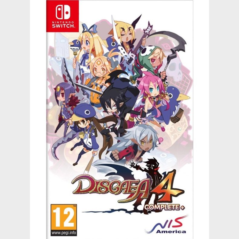 Disgaea 4 Complete+ - Promise of Sardines Edition - Nintendo Switch - Strategi