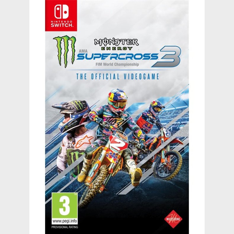 Monster Energy Supercross: The Official Videogame 3 - Nintendo Switch - Racing