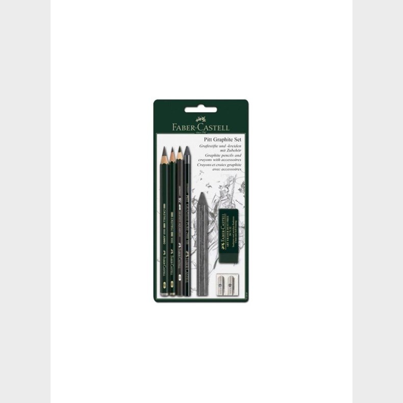 Faber Castell Faber-Castell Pitt Graphite set - crayon and pencil set - 5 pieces