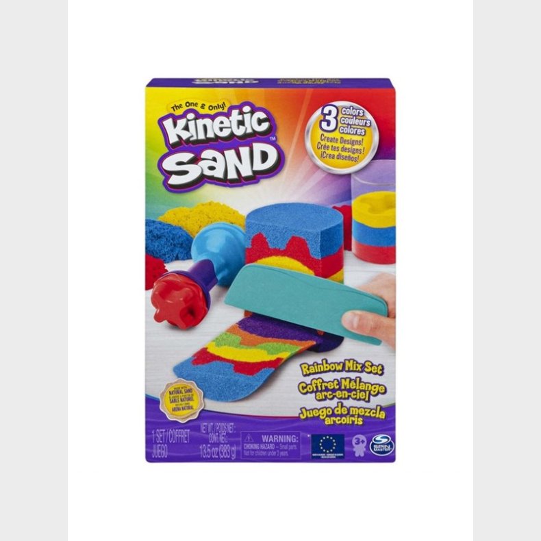 Kinetic Sand Rainbow Mix Set