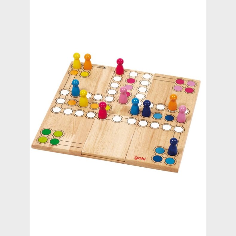 Goki Wooden Ludo Game-Variable