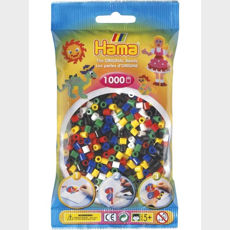 Hama Perler-primary (066) 1000stk.