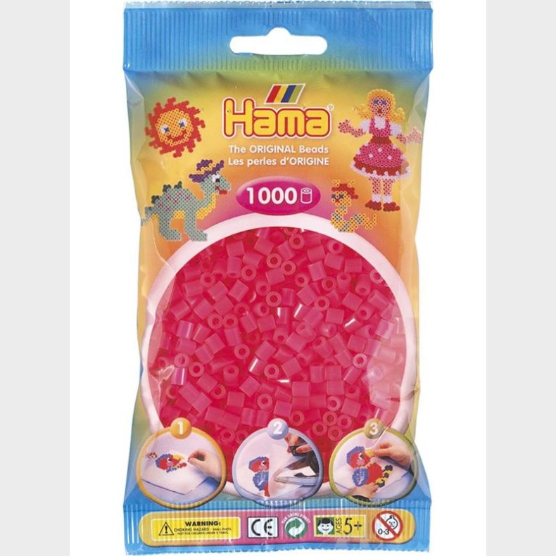 Hama Perler-Fuchsia (032) 1000stk.