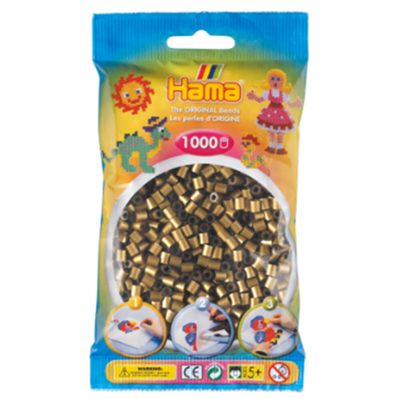 Hama Perler-bronze (063) 1000stk.