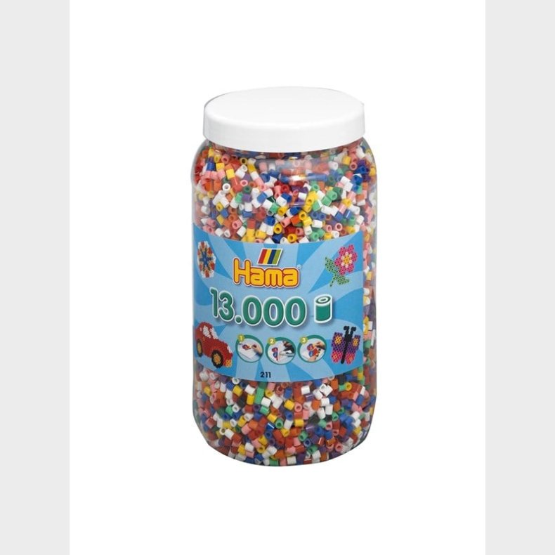 Hama Perler I Pot-Mix standard (00) 13.000stk.